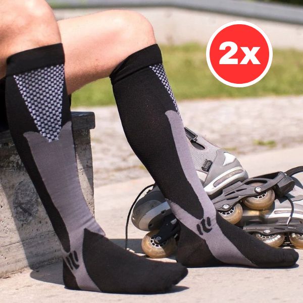 Unisex kompresinės kojinės (2 poros) | PRESSOSOX