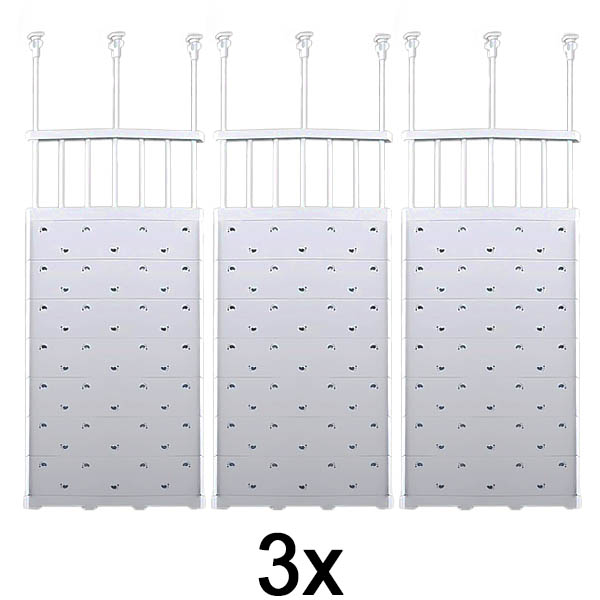 3x Išplečiamas lentynų stelažas | SHELFEXPEND