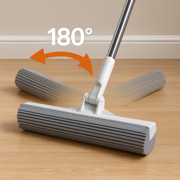 Šluota su 180° sukimosi valymu | MOPTAN
