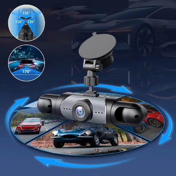 Keturių kanalų vaizdo registratorius | CAMERIK